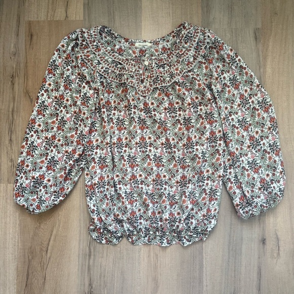 Max Studio Boho Indie Coastal Cowgirl Fairycore Women’s Blouse - Picture 1 of 10